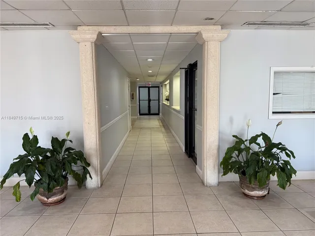 a view of a terrace with seating area