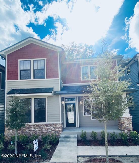 front view of a house