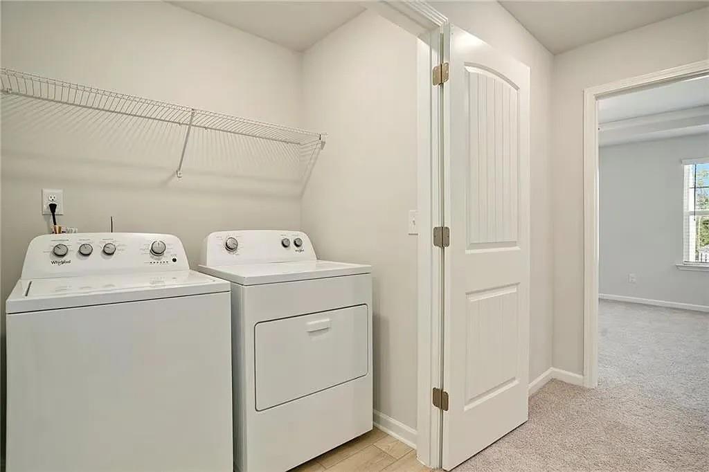 3132 Washburn Street Southeast Atlanta, GA 30354 - Photo 9 of 10 a utility room with dryer and washer