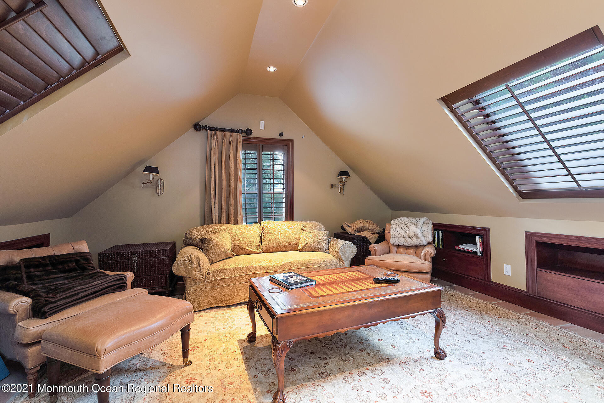 16 A Buttonwood Lane Rumson, NJ 07760 - Photo 50 of 80 a living room with furniture a rug and a fireplace