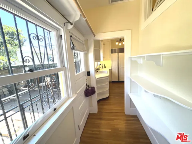 a bathroom with a bathtub and a sink