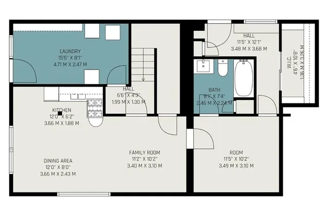 a picture of a park with a window