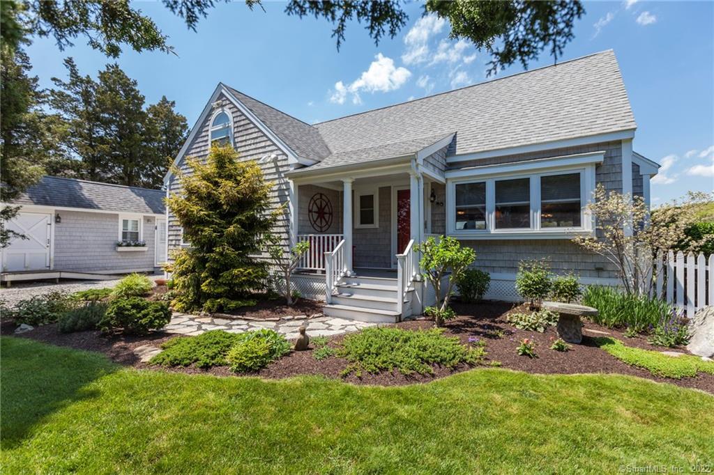 90 Pratt Road Clinton, CT 06413 - Photo 1 of 1 Front of home with workshop on the left.