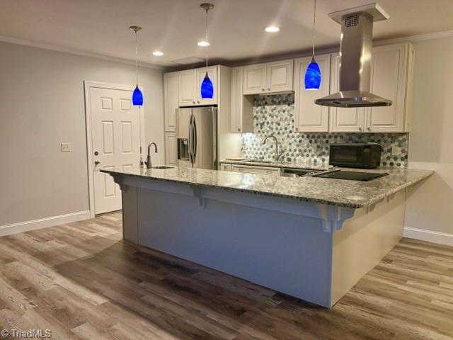 2093 Champion Road Ferguson, NC 28624 - Photo 39 of 49 Basement full kitchen