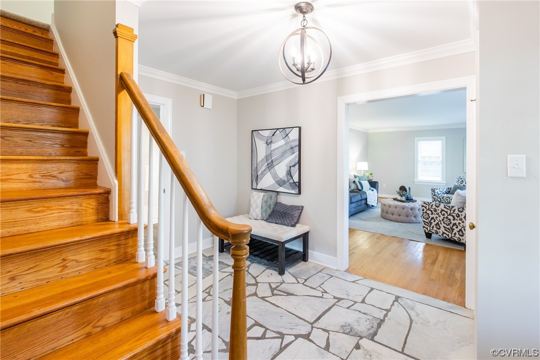 2825 Skipton Road Richmond, VA 23225 - Photo 2 of 35 Gorgeous Stone floor!