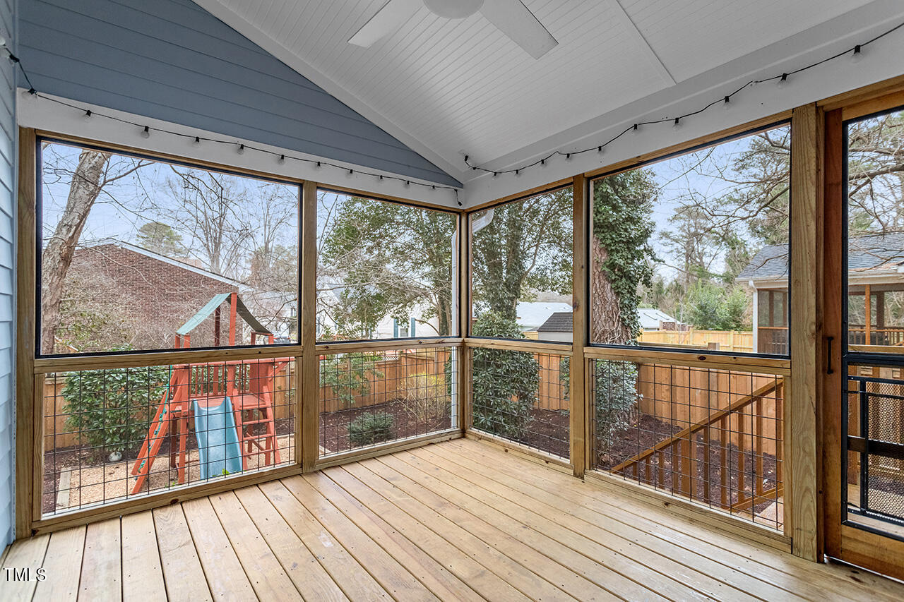 609 Frank Street Raleigh, NC 27604 - Photo 17 of 24 Screen porch