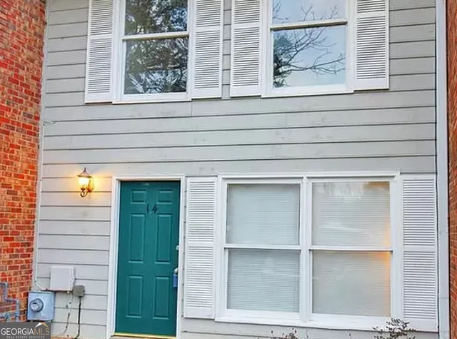 a view of a window of the house