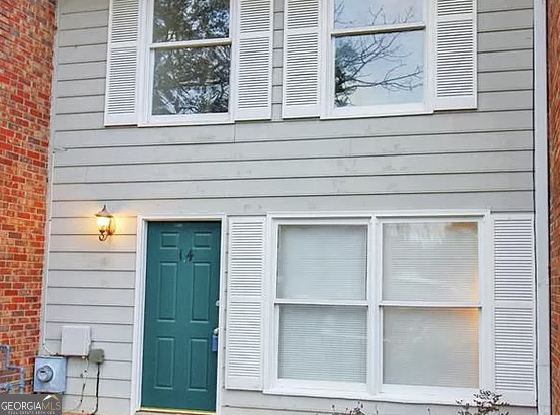 a view of a window of the house