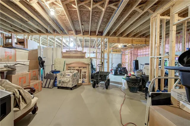 a view of a livingroom with furniture