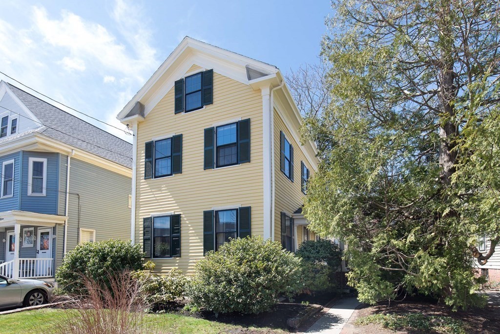 13 Yerxa Road Cambridge, MA 02140 - Photo 1 of 24 a front view of a house with a yard