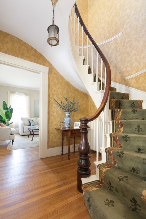 13 Yerxa Road Cambridge, MA 02140 - Photo 10 of 24 a view of entryway and hall with wooden floor