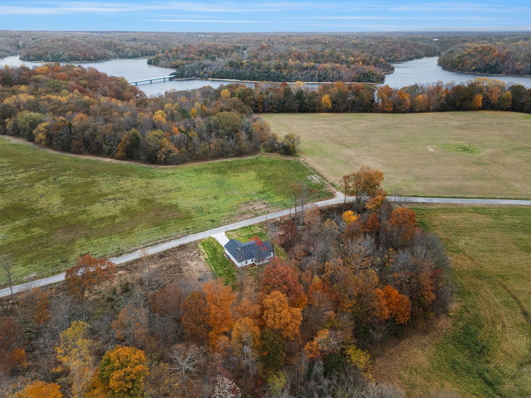 482 Boswell Road Winchester, TN 37398 - Photo 34 of 36 a view of a lake with houses