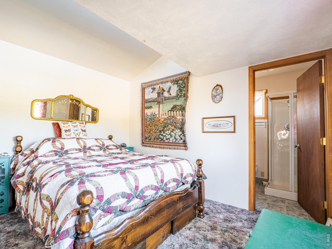 843 Nokomis Road Red Feather Lakes, CO 80545 - Photo 12 of 20 Primary Bedroom with en suite bath