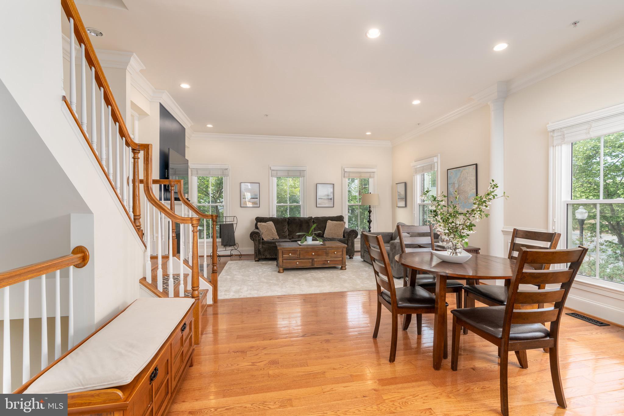 725 Carpenter Road Alexandria, VA 22314 - Photo 35 of 36 Open floor plan on main living level