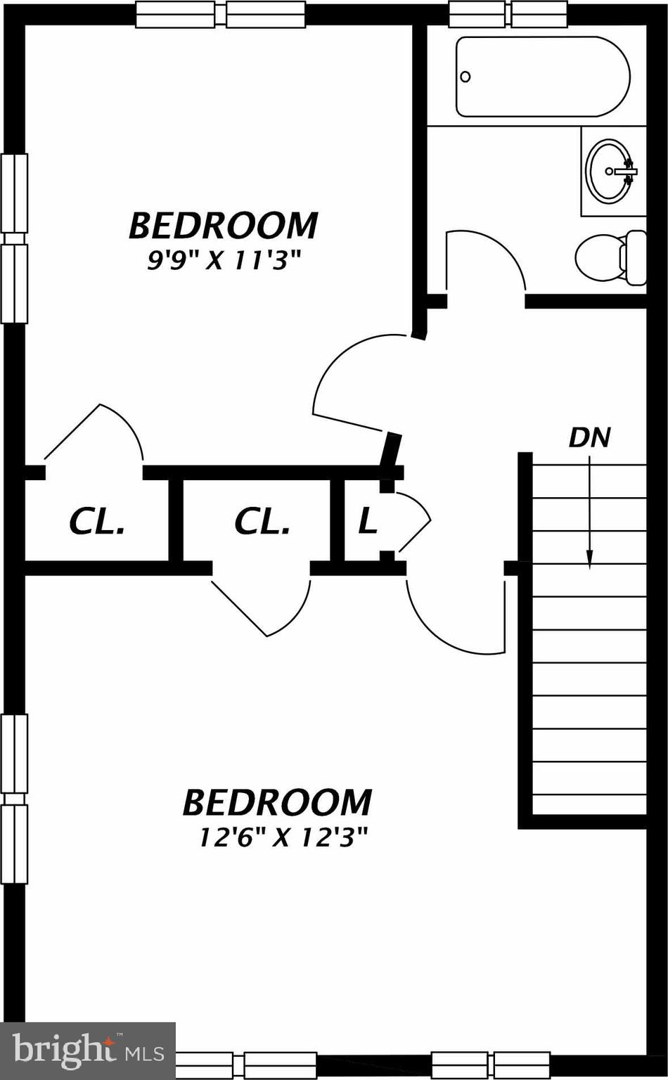 205 East Spring Street Alexandria, VA 22301 - Photo 50 of 51 Floor Plan - Upper Level