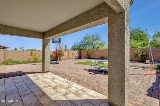 a house with trees in front of it