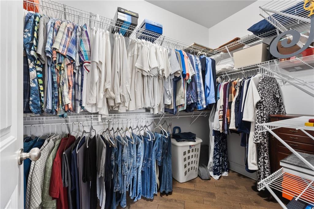 150 Crestview Road Jackson, GA 30233 - Photo 49 of 88 a view of walk in closet with clothes