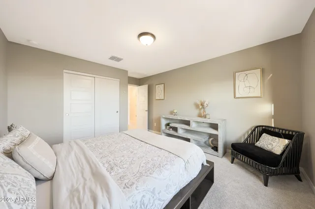 a view of a park with tree s