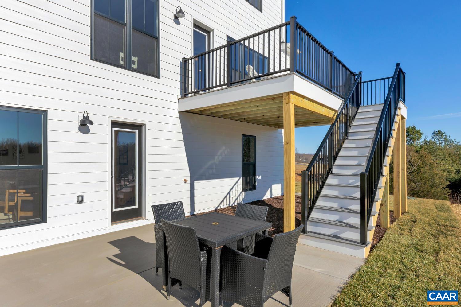 1140 Riparian Court Charlottesville, VA 22911 - Photo 48 of 57 a view of a balcony with furniture