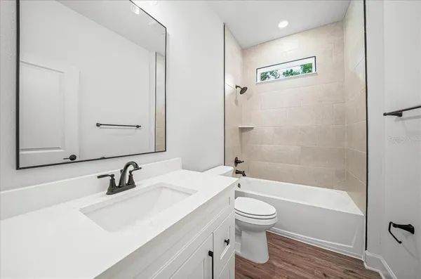 a view of bathroom with shower