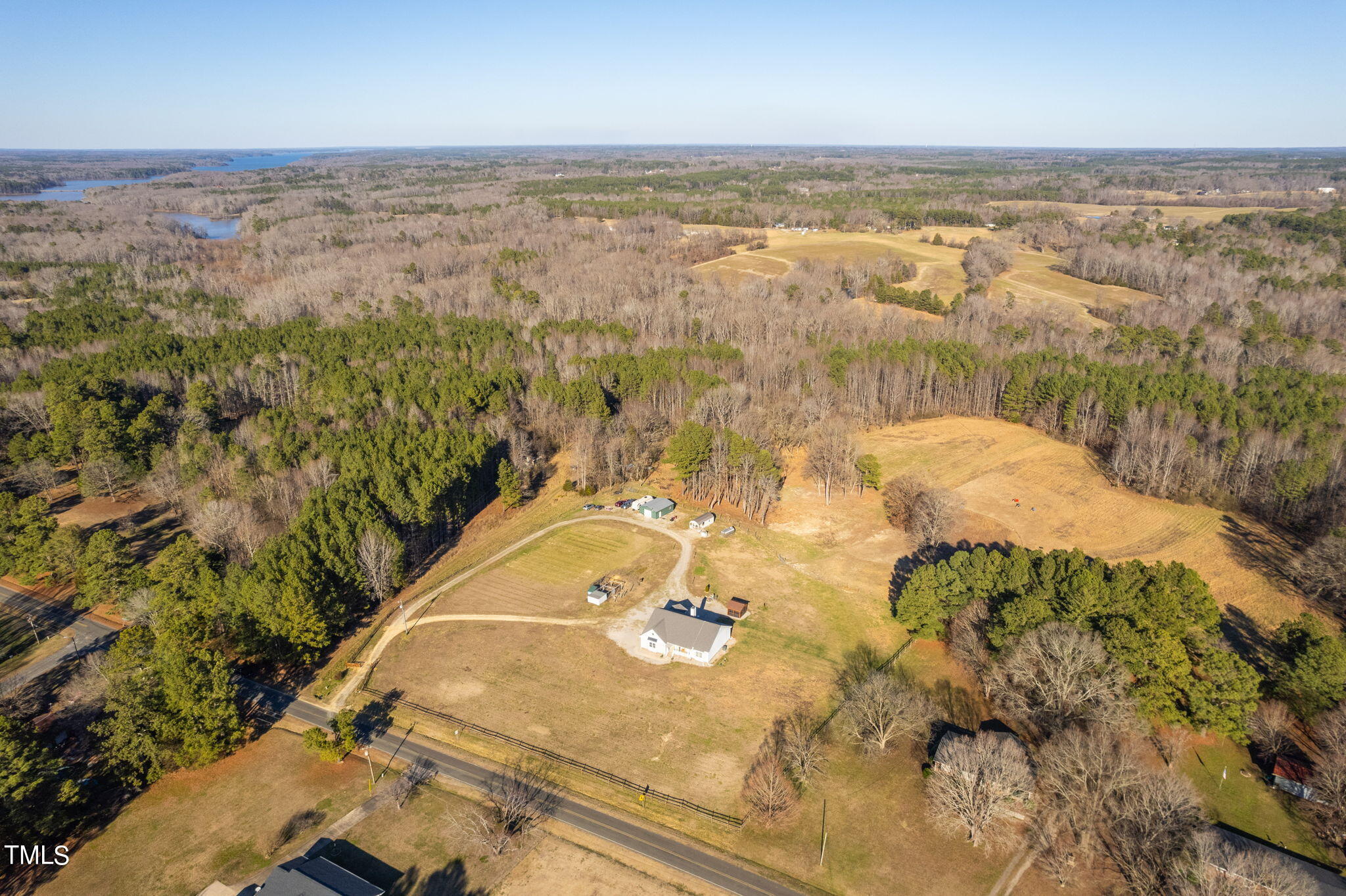 1428 Spring Valley Lake Road Henderson, NC 27537 - Photo 8 of 92 Aerial View