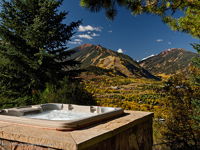 350 West Reds Road Aspen, CO 81612 - Photo 27 of 28 Hot Tub & View