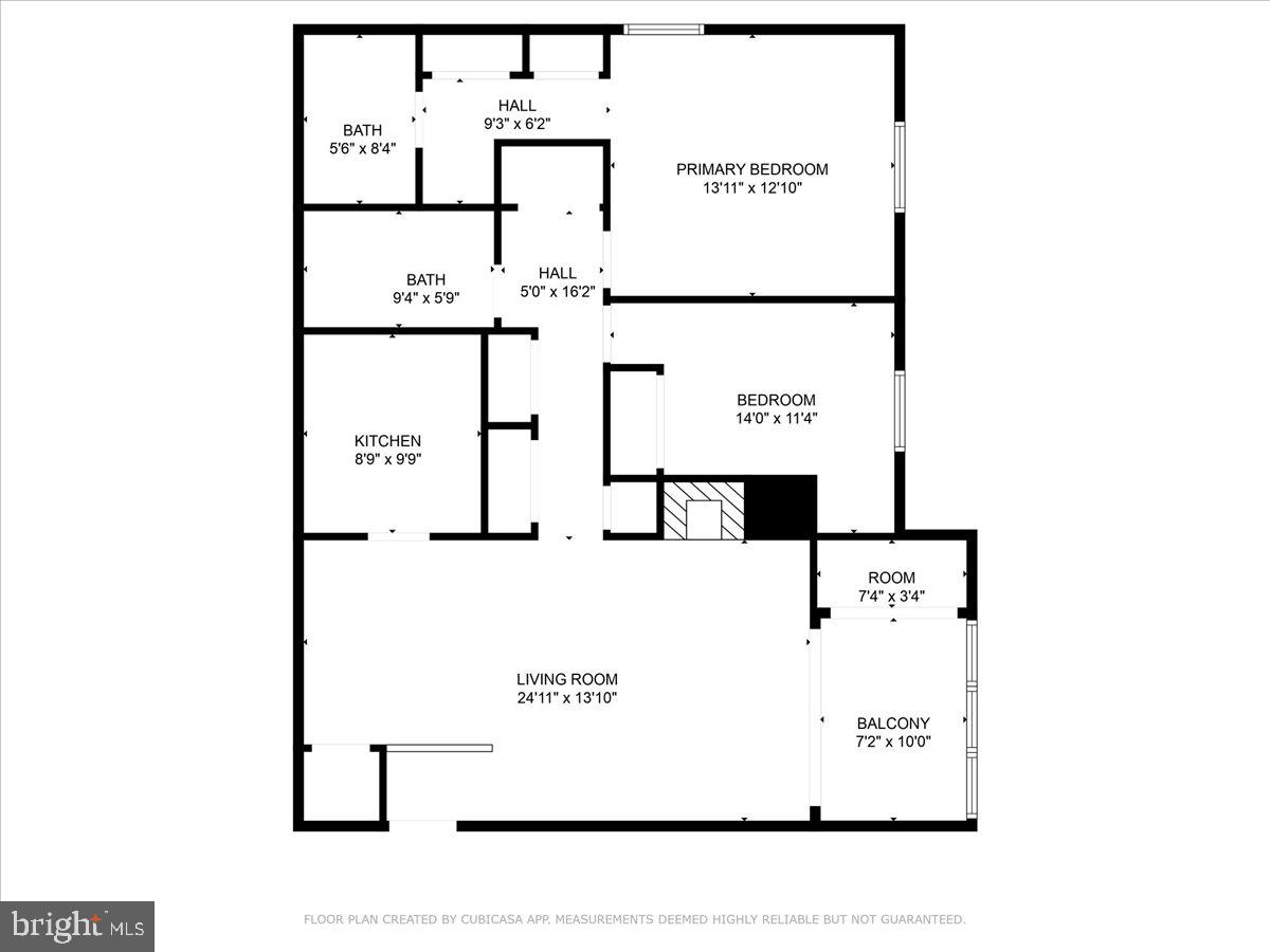 3600 Rustic Lane, Unit 245 Wilmington, DE 19808 - Photo 23 of 23 Floorplan