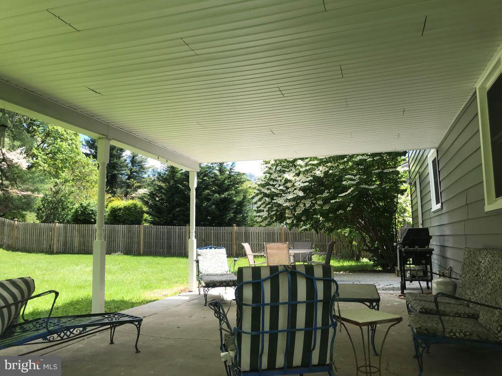 8813 Wainwright Road Glenside, PA 19038 - Photo 22 of 25 Covered Patio For Relaxing or Entertaining