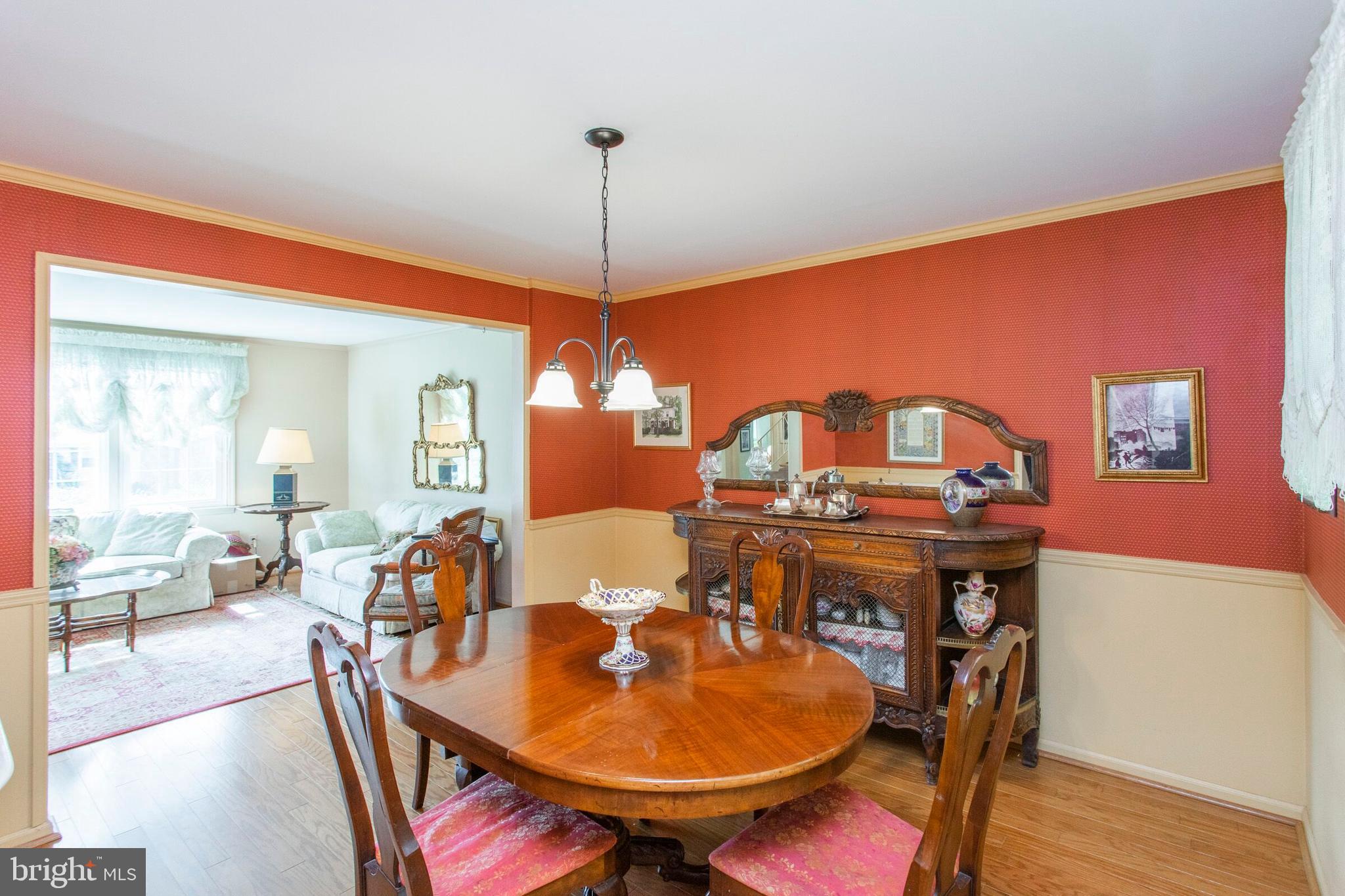 8813 Wainwright Road Glenside, PA 19038 - Photo 7 of 25 Dining Room Circling to Living Room
