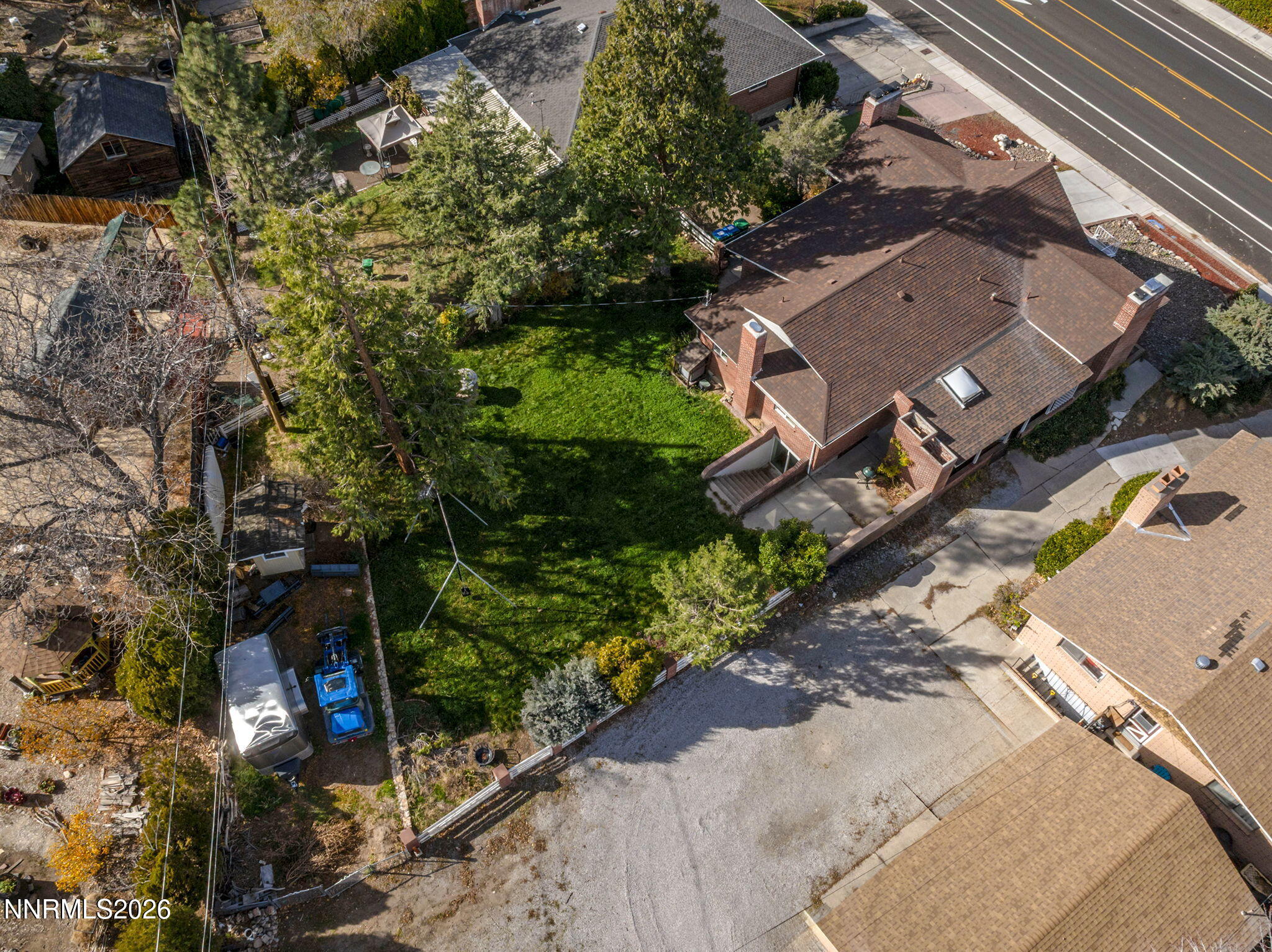 150 Mayberry Drive Reno, NV 89509 - Photo 33 of 40 an aerial view of house with yard