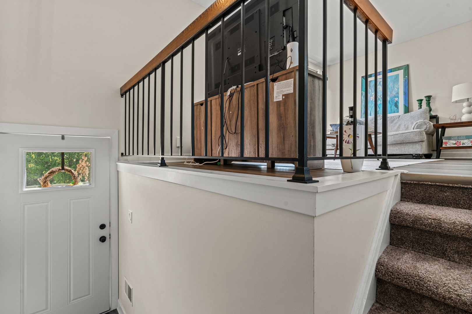 1598 Elder Drive Aurora, IL 60506 - Photo 3 of 22 a view of living room with furniture and floor to ceiling window