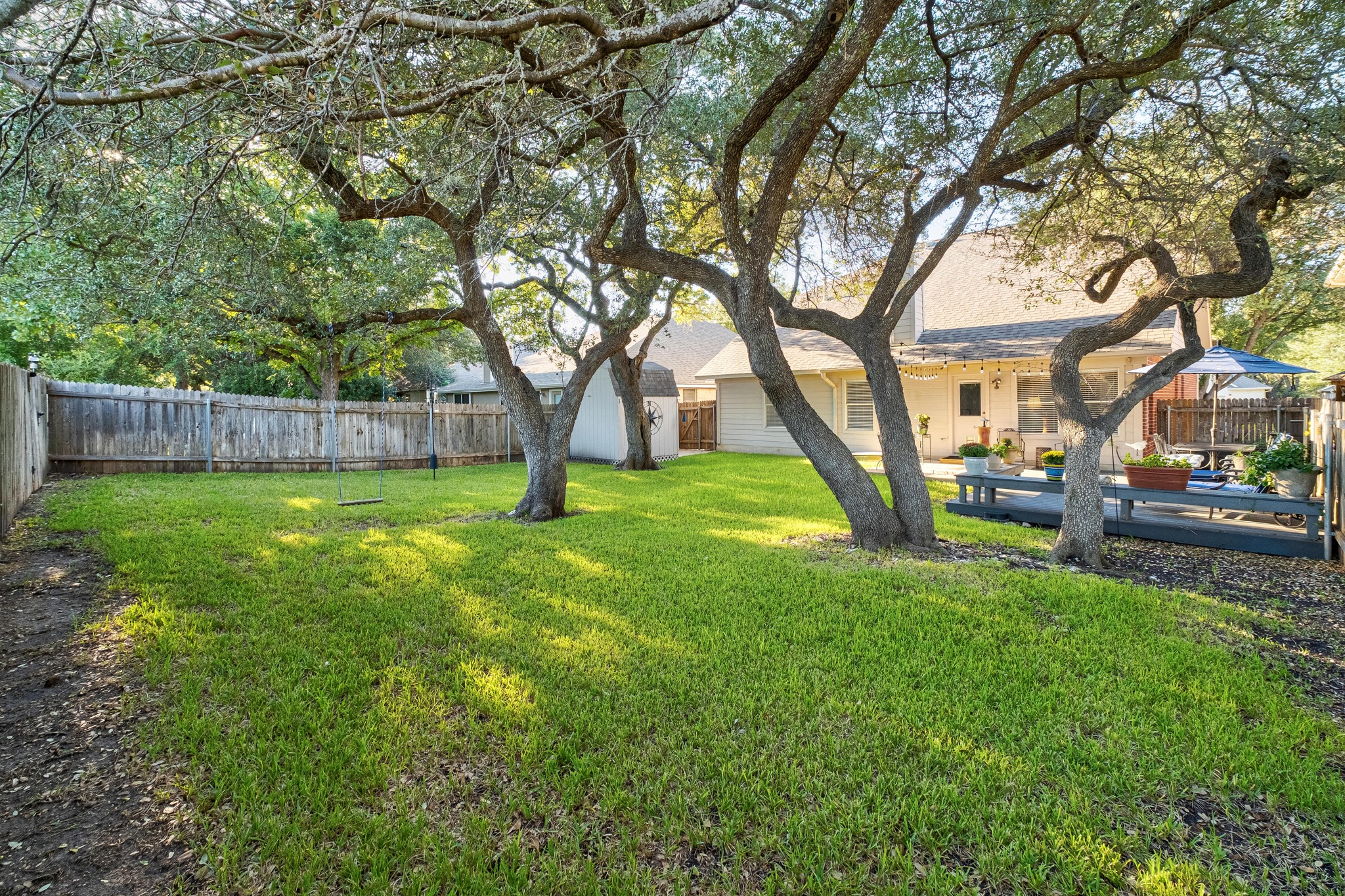 1506 Old Mill Road Cedar Park, TX 78613 - Photo 29 of 40 Spacious Backyard with Full Automatic Sprinkler System. This grass is not edited!