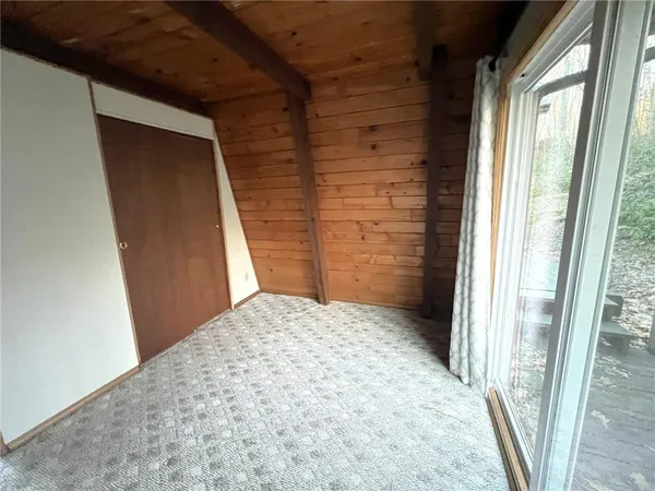 a view of wooden floor