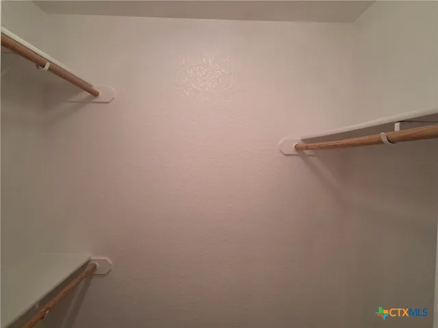 a view of a rack on the wall