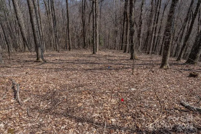 a view of outdoor space with wooden fence