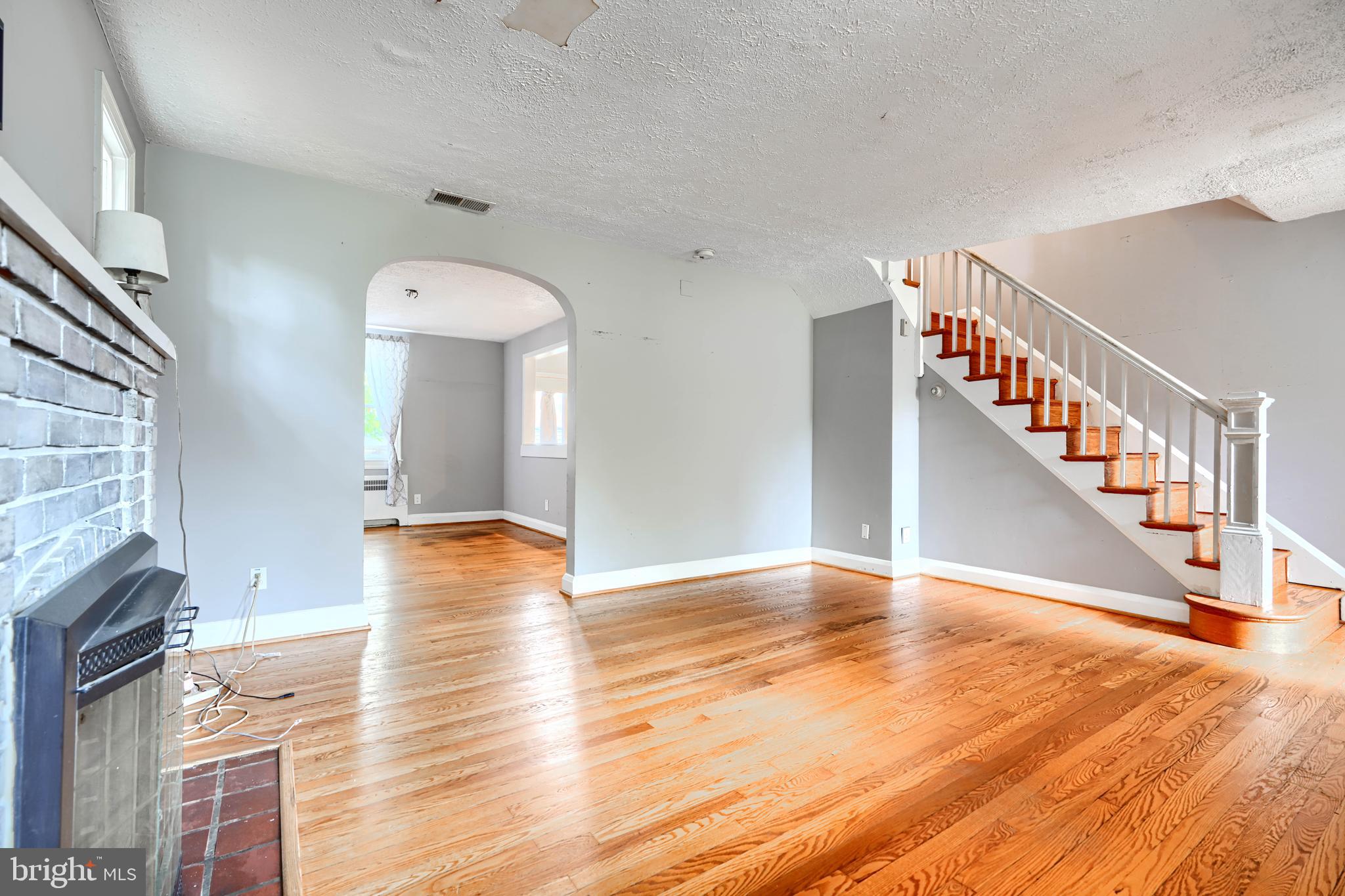 56 Yorkway Baltimore, MD 21222 - Photo 6 of 34 a view of an entryway with wooden floor