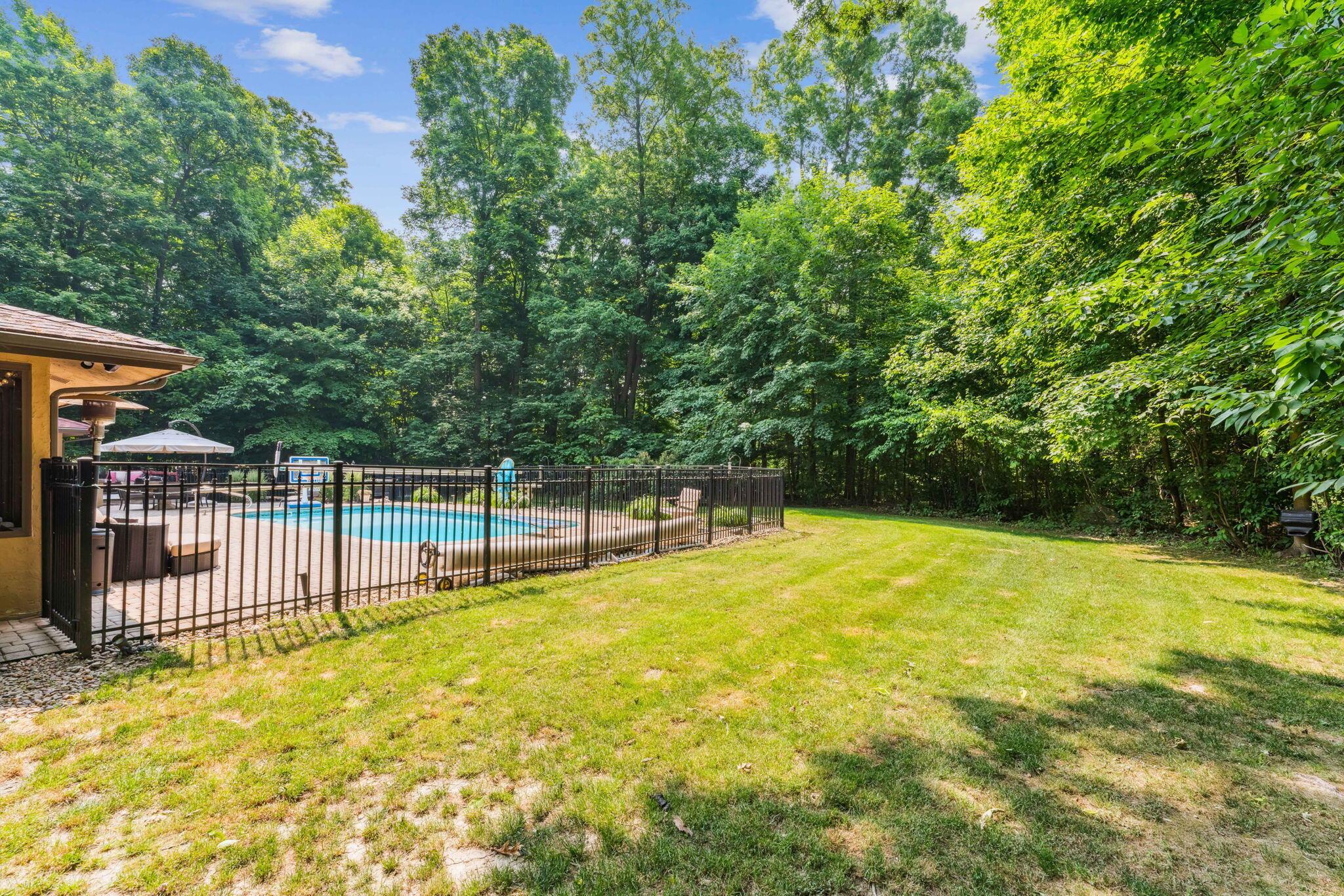 2423 Carriage Road Powell, OH 43065 - Photo 68 of 100 Fully fenced in patio/pool area!