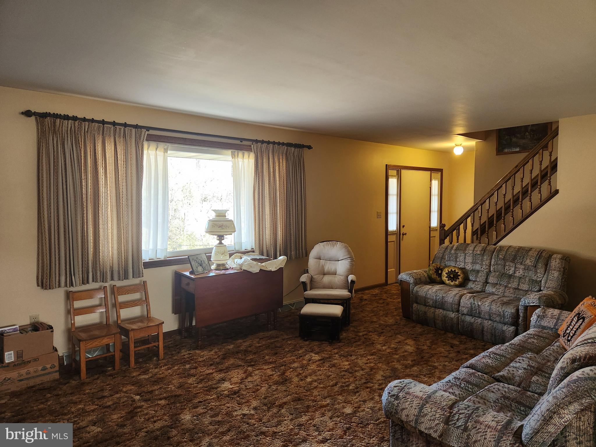 236 Pittsburg Valley Road Conestoga, PA 17516 - Photo 20 of 75 a living room with furniture and a large window