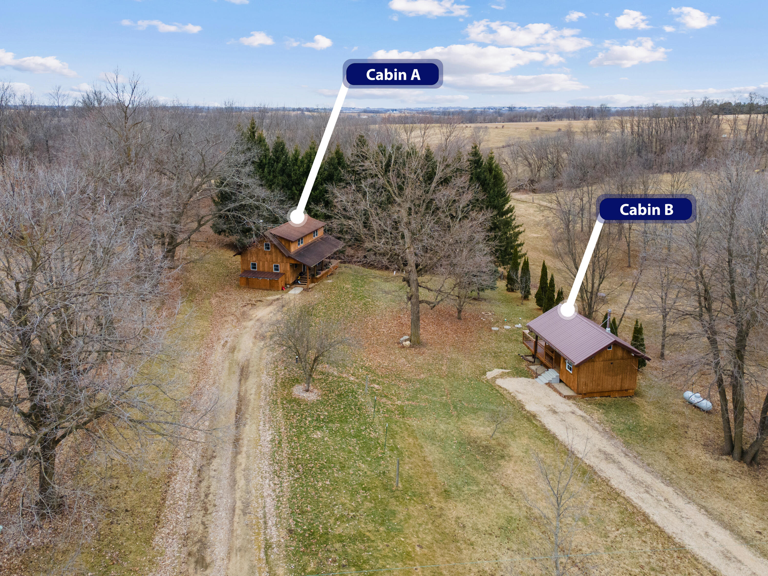 E10540 East Salem Ridge Road Webster, WI 54639 - Photo 3 of 47 DJI_0132B