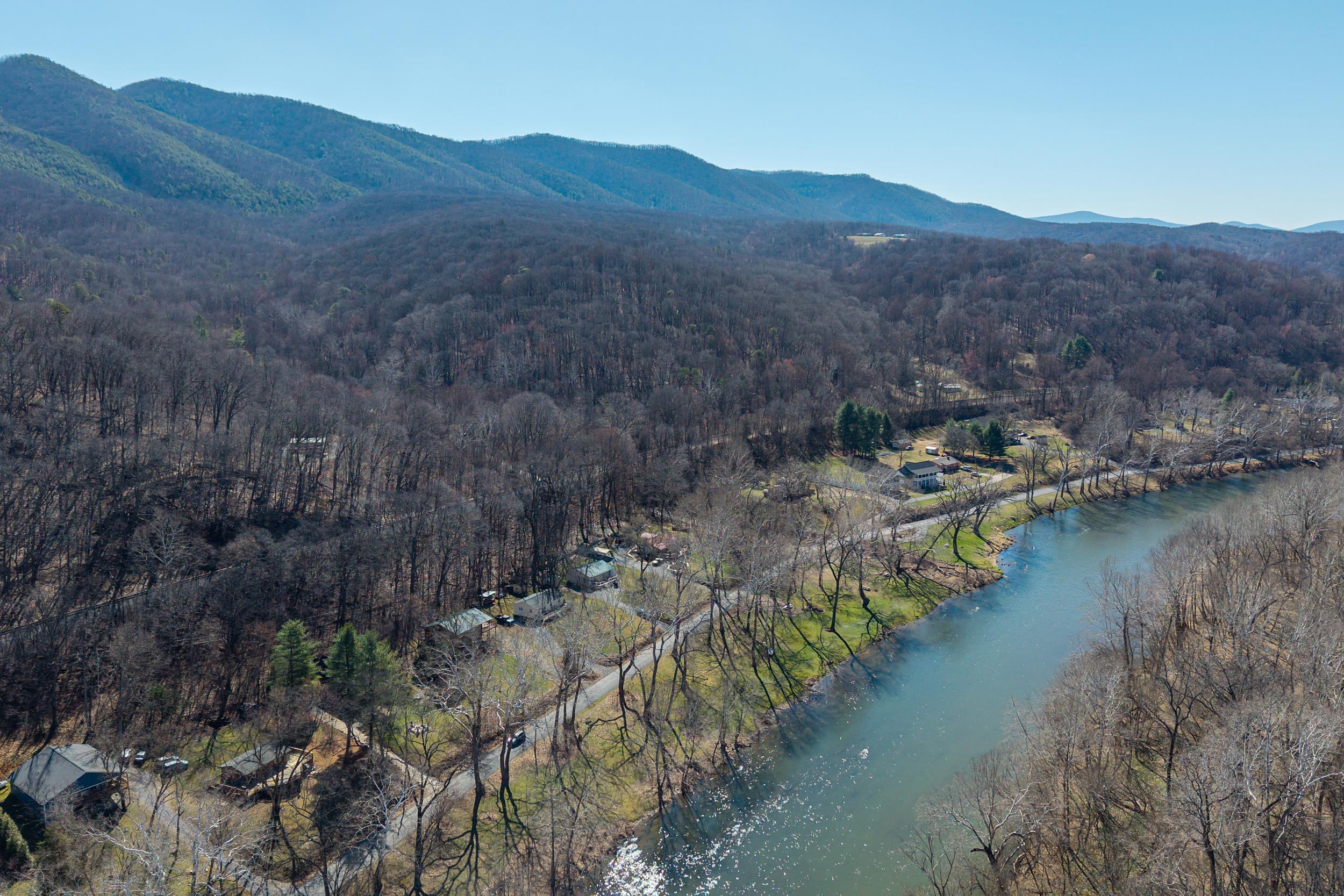 4551 Grove Hill River Road Shenandoah, VA 22849 - Photo 38 of 41 a view of a town with mountains in the background