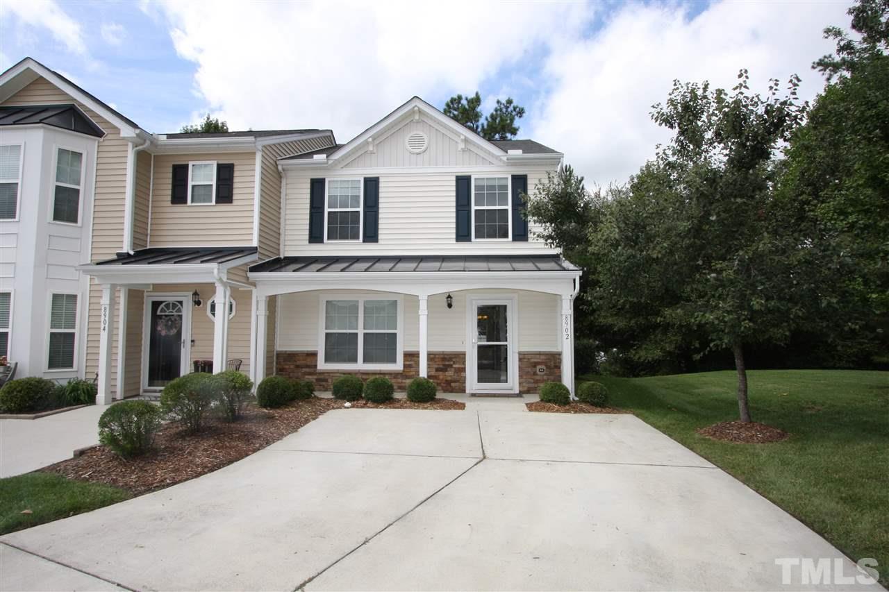 8902 Thornton Garden Lane Raleigh, NC 27616 - Photo 2 of 23 a front view of a house with garden