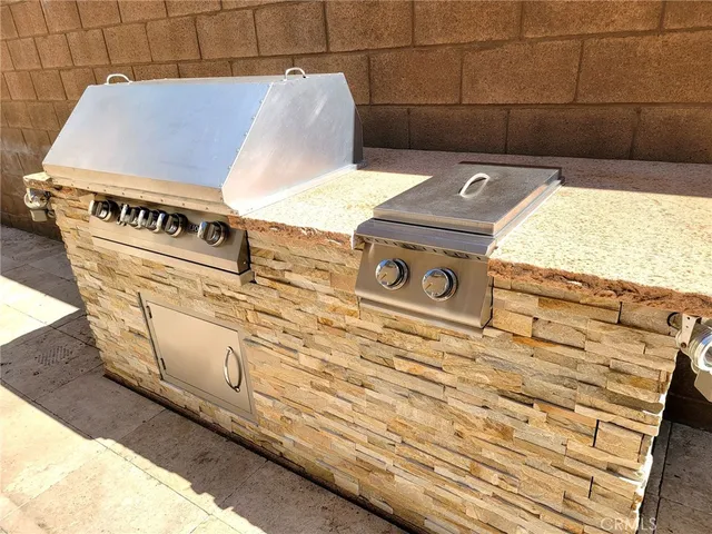 an aerial view of a building and a street