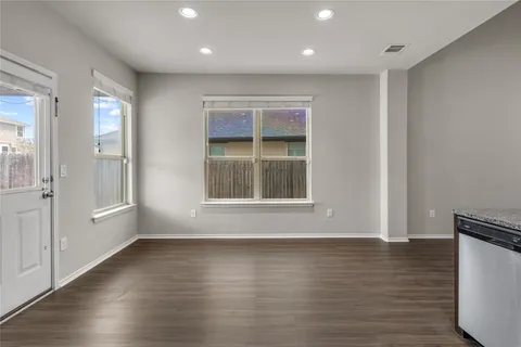 a view of livingroom with hardwood