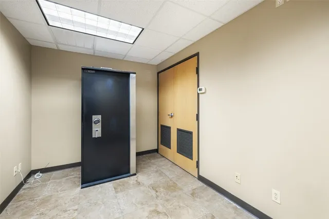 a room with furniture