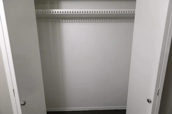 a close view of door