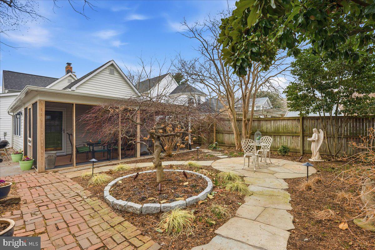 14382 Sedwick Avenue Solomons, MD 20688 - Photo 61 of 90 Vantage point from shed toward porch shows patio