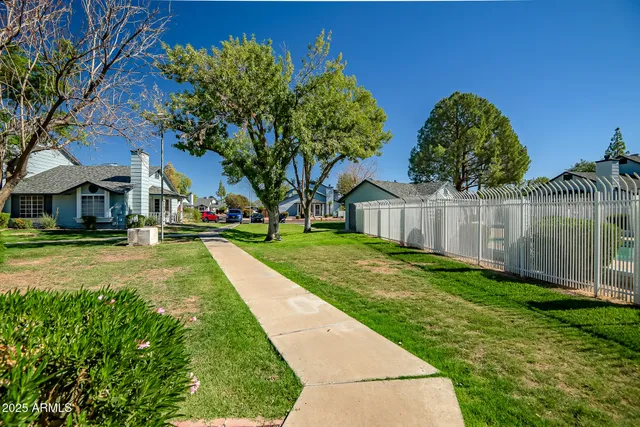 a car parked in front of a house