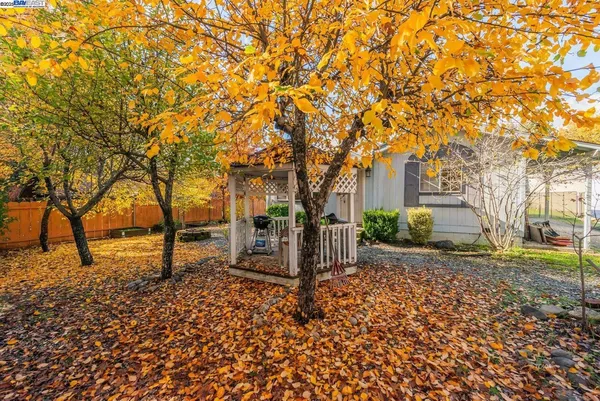 a view of a car in garage