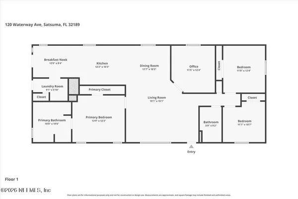$324,900 | 120 Waterway Avenue, Satsuma, FL 32189