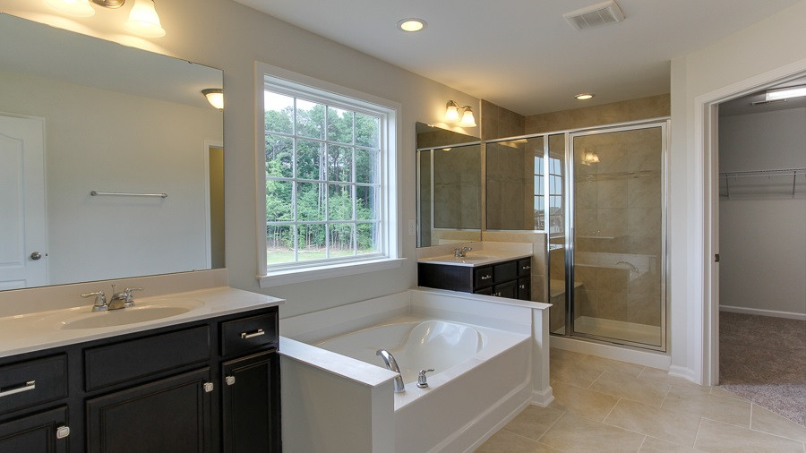 120 Morgan Ridge Road, Unit 99ROCKWELL Holly Springs, NC 27540 - Photo 17 of 25 Master Bath/Spa